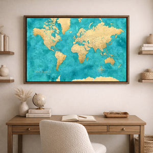 AUTO-MOCKUP ROOM | Azure World Push Pin Map | family=Office | group=3x2