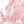 Detail crop of Blush Horizon World Push Pin Map showing map colors, labels, and cartographic detail