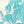 Detail crop of Coastal Jade World Push Pin Map showing map colors, labels, and cartographic detail