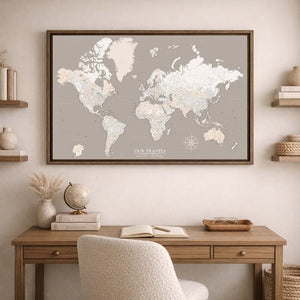 AUTO-MOCKUP ROOM | Sahara World Push Pin Map | family=Office | group=3x2